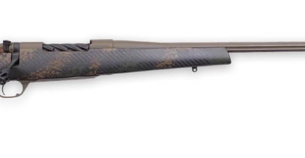 Weatherby MBC20N25RWR6B Mark V Backcountry 2.0 25 WBY RPM 4+1 24" +2" Patriot Brown Cerakote Steel Fluted Threaded Barrel, Drilled & Tapped Receiver, Black w/Brown Accents Fixed Peak 44 Blacktooth Car