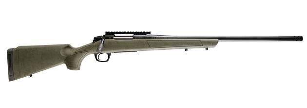 CVA CR3980G Cascade XT 22 Creedmoor 4+1 Graphite Black Cerakote Fluted Threaded Barrel, Graphite Black Cerakote Receiver w/Picatinny Rail, OD Green w/Black Webbing Adjustable Synthetic Stock