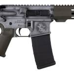 Shark Coast Tactical SCC07336BOMB-P Bomber 5.56 NATO 30+1 10.50" Black Nitride Threaded Barrel, Aluminum Receiver w/Picatinny Rail, M-LOK Handguard, Polymer SB Tactical SBA3 Brace, Magpul MOE Grip, Ri
