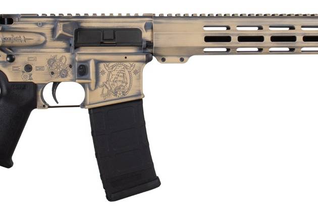 Shark Coast Tactical 300-097-1000-02 Hold Fast 5.56 NATO 30+1 16" Black Melonite Threaded Barrel, Aluminum Receiver w/Picatinny Rail, M-LOK Handguard, Magpul MOE SL Black Polymer Stock, Magpul MOE Gri