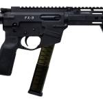 Freedom Ordance FX9P10E-BLK FX9P Elite 9mm Luger 10" Black Nitride Threaded Barrel, Black Anodized Aluminum Receiver w/Picatinny Rail, M-LOK Handguard, Black Polymer SB Tactical SBA5 Brace, Black Poly