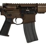Griffin Armament MK1PSD30095PFDE-W MK1 PSD 300 Blackout 9.50" Threaded Barrel, Terra Brown Anodized Aluminum Receiver w/Picatinny Rail, M-LOK Handguard, Black Polymer SBA3 Brace, Black A3 Grip