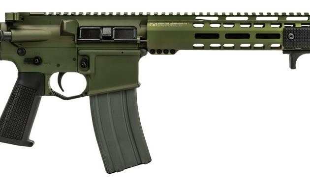 Griffin Armament MK1RECCEWHG-W MK1 RECCE 223 Wylde 30+1 16.10" Black Anodized Barrel, Warhawk Green Anodized Aluminum Receiver w/Picatinny Rail, M-LOK Handguard, Griffin Extreme Condition Black Polyme