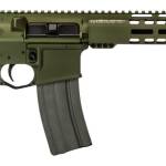 Griffin Armament MK1PATROLWHG-W MK1 Patrol 223 Wylde 30+1 14.50" Black Anodized Barrel, Warhawk Green Anodized Aluminum Receiver w/Picatinny Rail, M-LOK Handguard, Griffin Extreme Condition Black Poly