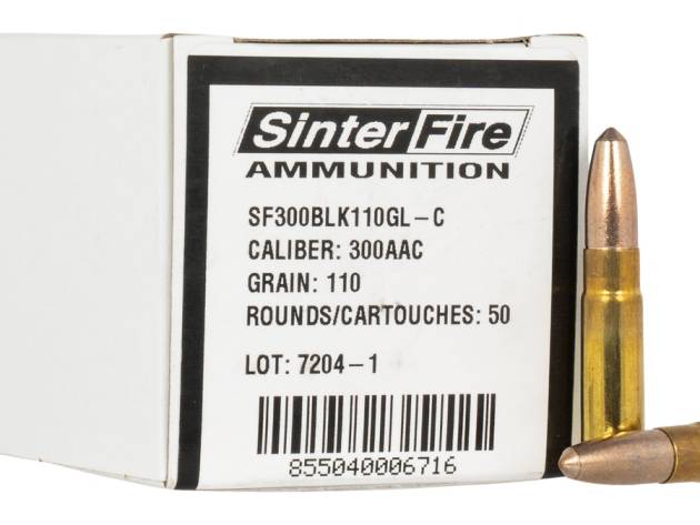 SINTERFIRE SF300BLK110GL-C 300 BO GL 110G LF 50/10