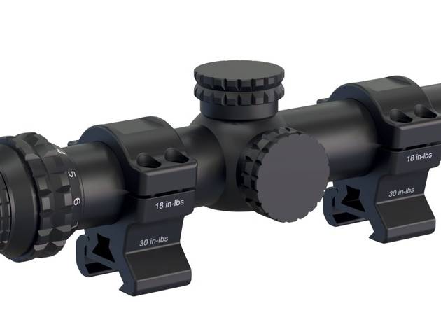 VIR 981-0204   VENTA         4-12X40 W/ RINGS  BLK