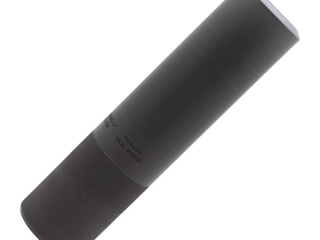 Fletcher Rifle Works PERM9BLK Permian 9mm 1.62" Black Stainless Steel 1.375"x24