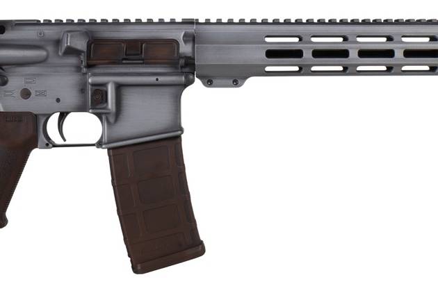 Shark Coast Tactical 300-169-1000-04 Pillager  5.56 NATO 30+1 16" Black Nitride Threaded Barrel, Aluminum Receiver w/Picatinny Rail, M-LOK Handguard, Magpul Collapsible Black Polymer Stock, Brown Magp