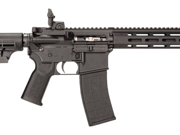Tippmann Arms A101174 M4-22 Elite SBR 22 LR 25+1 11" Black Parkerized Threaded Barrel, Matte Black Aluminum Receiver w/Picatinny Rail, M-LOK Handguard, Adjustable Black Polymer Stock, Black Gen2 Grip