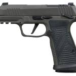 Sig Sauer 365AXGCA9LEGIONMSCA P365 AXG Legion 9mm Luger 10+1 3.10" Legion Gray Cerakote Integrated Compensator/Optic Ready/Serrated Slide, Legion Gray Cerakote Stainless Steel Frame w/Picatinny Rail,
