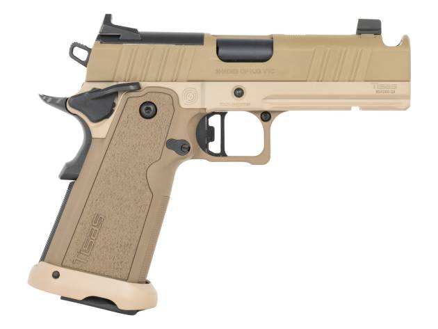 TISAS 12500022NJGV1C CARRY 9 9MM 4.25  17R FDE