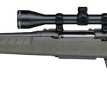 Savage Arms 33187 Axis 2 XP 6.5 Creedmoor 4+1 20" Matte Black Carbon Steel Threaded Barrel & Drilled & Tapped Receiver, OD Green Synthetic Fixed w/Pistol Grip Stock, 3-9x40mm Duplex Scope, Left Hand