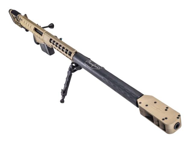 Thompson TAO50FDE TAO50  50 BMG 10+1 29" Black Barrel, Flat Dark Earth Anodized Receiver w/Picatinny Rail, Barrett Accu-Tac Bipod, Black Polymer Magpul PRS Gen3 Stock, Magpul MOE+ Grip