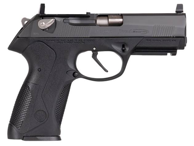 Langdon Tactical Tech PX4FFONRR Beretta Px4  9mm Luger 15+1 4" Stainless Steel Barrel, Optic Ready/Serrated Slide, Black Polymer Frame w/Picatinny Rail, RMR Footprint, Ambidextrous