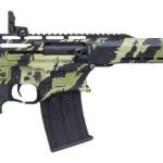 Citadel CBOSS2512-VECG Boss25 12 Gauge 3" 5+1 18.75" Threaded Barrel, Vector Green Camo Steel Receiver w/Picatinny Rail, Adj Comb Synthetic Butt Stock, Picatinny Rail Forend, Polymer Grip