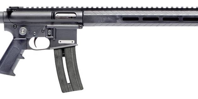 Mountain Billy Gun Lab MBGL-GOAT15-TB-1-HC Goat-15 Helium 22 LR 10+1 16" Black Threaded Barrel, Black Polymer Receiver w/Picatinny Rail, M-LOK Handguard, Black Adj 7 Position Polymer Buttstock, Black