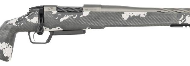 Fierce Firearms RIVSSX22CM18GP Twisted Rival XP 2.0 22 Creedmoor 3+1 18" Glacier Cerakote Spiral Fluted Threaded Barrel, Stainless Steel Drilled & Tapped Receiver, Arca Rail Forend, Phantom Camo Push