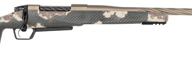 Fierce Firearms RIVSSX22CM22BDS Twisted Rival XP 2.0 22 Creedmoor 3+1 22" Smoked Bronze Cerakote Spiral Fluted Threaded Barrel, Stainless Steel Drilled & Tapped Receiver, Arca Rail Forend, Desert Shad