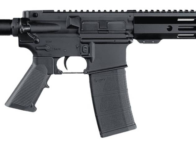 Andro Corp Industries 556105HBMPS ACI-15 Halo 5.56 NATO 30+1 10.50" Threaded Barrel, Black Anodized Aluminum Receiver w/Picatinny Rail, M-LOK Handguard, Black Polymer MPS, A2 Grip
