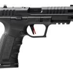 MAC 15000602 RA-9 Defense S 9mm Luger 17+1 4.75" QPQ Tenifer Cerakote Steel Lightening Cut/Optic Ready Slide, Tenifer QPQ Polymer Frame w/Picatinny Rail, Polymer Grip, RMR Footprint, Ambidextrous