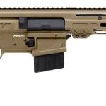 CMMG 34A670FCT Dissent BR4 338 ARC 10+1 16.10" Black Nitride Threaded Barrel, Coyote Tan Cerakote Aluminum Receiver w/Picatinny Rail, M-LOK Handguard, Magpul SGA 870 Black Synthetic Stock