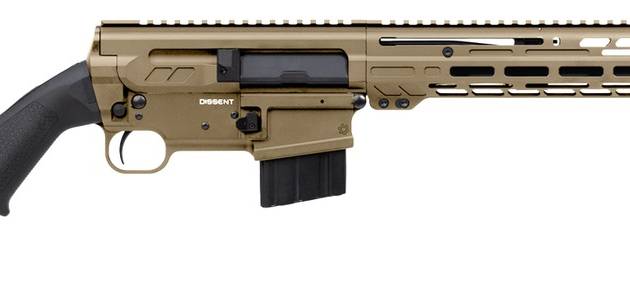 CMMG 34A670FCT Dissent BR4 338 ARC 10+1 16.10" Black Nitride Threaded Barrel, Coyote Tan Cerakote Aluminum Receiver w/Picatinny Rail, M-LOK Handguard, Magpul SGA 870 Black Synthetic Stock