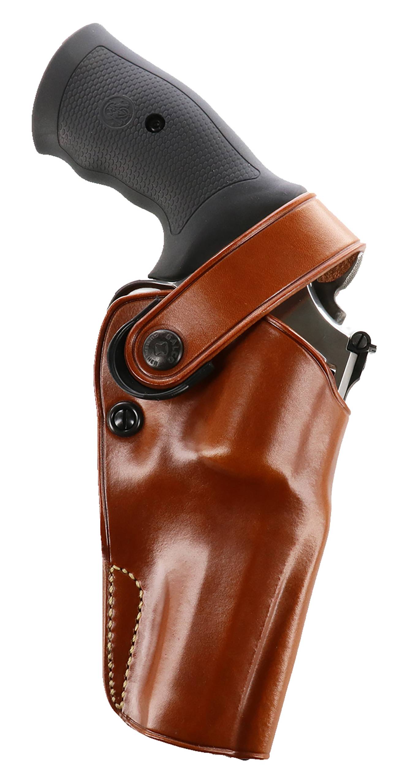Galco DAO308 DAO OWB Tan Leather Belt Slide Fits S&W Governor Right Hand