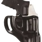 Galco HT118B Hornet OWB Black Leather Belt Slide Fits Ruger SP101 Fits Colt Cobra Right Hand