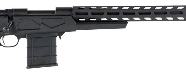 Howa HCRA73102 M1500 APC Chassis 308 Win 10+1 24" Heavy Threaded Barrel, 6 Position Luth-AR MBA-4 w/Aluminum Chassis Stock, Polymer Grip