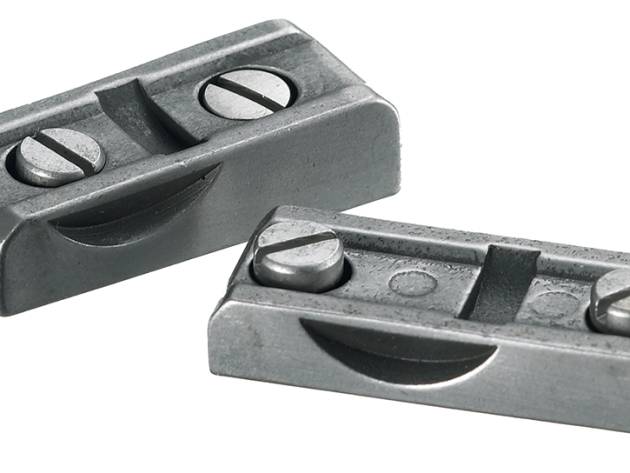 Ruger 90004 Scope Base Set Black Steel Fits Ruger No. 3/Ruger No. 1 Varminter