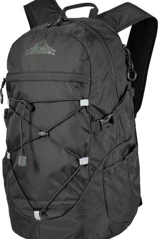 RED ROCK SCOUT BACKPACK 20L - BLACK