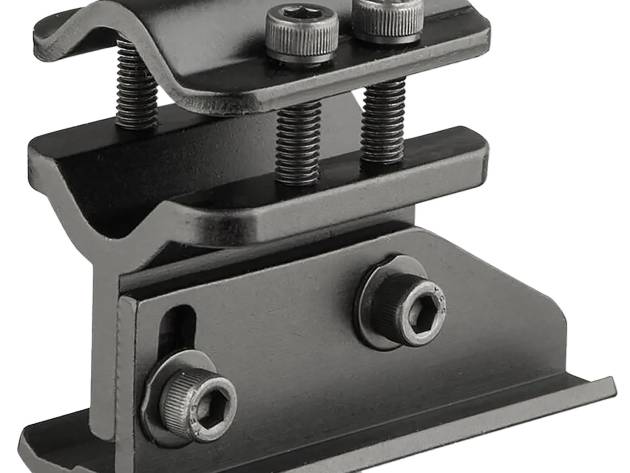 Harris Bipods 4 No. 4 Bipod Adapter Universal Barrel Mount Black Steel