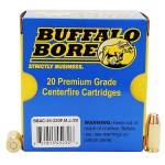 Buffalo Bore Ammunition 45230FMJ20 Personal Defense Strictly Business 45ACP +P 230gr Full Metal Jacket Flat Nose 20 Per Box/12 Case