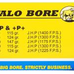 Buffalo Bore Ammunition 24C20 Personal Defense Strictly Business 9mmLuger +P+ 147gr Jacket Hollow Point 20 Per Box/12 Case