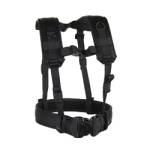 BH LOADBEARING SUSPENDERS/HRNS BLK
