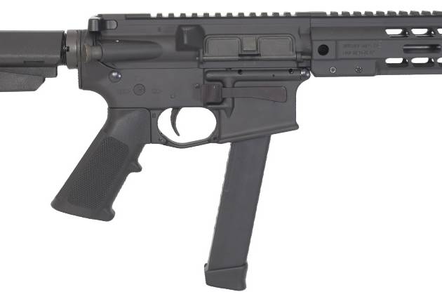 BRIGADE BM-9 9MM 9.5 BLK SBA3 MLOK MINI CAN