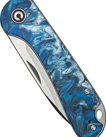 CIVIVI KNIFE ELEMENTUM SLIP - JOINT 2.9" BLUE OCEAN/SATIN