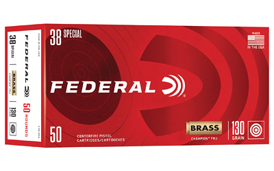 FED CHAMP 38SPL 130GR FMJ 50/1000