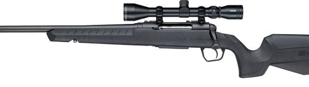 SAVAGE AXIS XP 270 20" LH - THREADED W/3-9X40 BLACK/BLACK