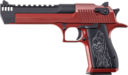 DESERT EAGLE MARK XIX 50AE 6" - CRIMSON RED GRIM REAPER GRIPS - Image 2
