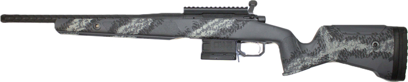 GLFA SUB-1 BOLT ACTION 6.5CM - 20" SS FLUTED CF STOCK GREY - Image 2