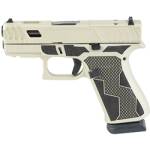 GLOCK 43X 9MM 15RD BANSHEE TAN PORT