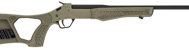 ROSSI TUFFY 410 3" 18.5" GREEN - THUMBHOLE SYNTHETIC