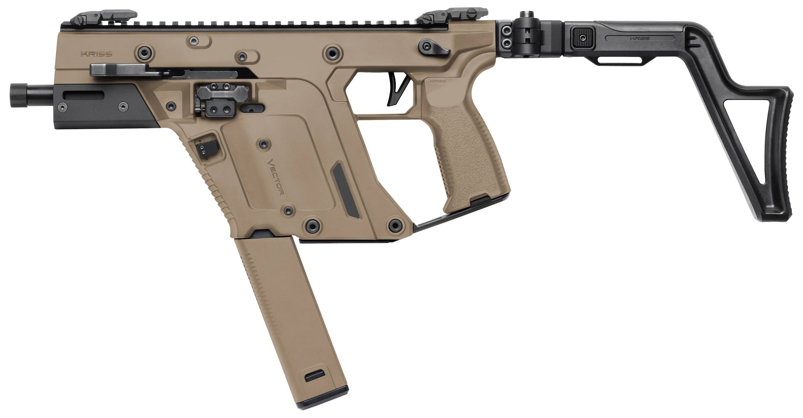 KRISS VECTOR SBR G3 45ACP 5.5 FDE 30RD
