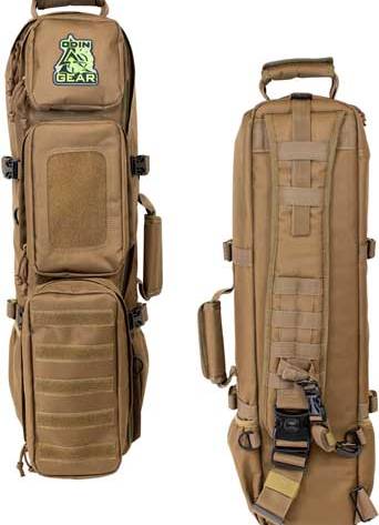 ODIN GEAR READY BAG BROWN - HOLDS AR-15 AND GEAR