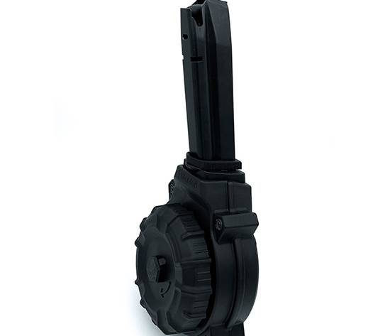 PROMAG DRUM SPR XDM 40SW 50RD BLK POLY