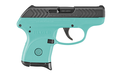 RUGER LCP 380ACP 2.75" TURQ/BLK 6RD - Image 2
