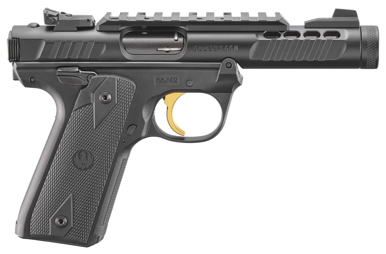 RUG MARK IV 22/45 LITE 22LR BLACK 10RD