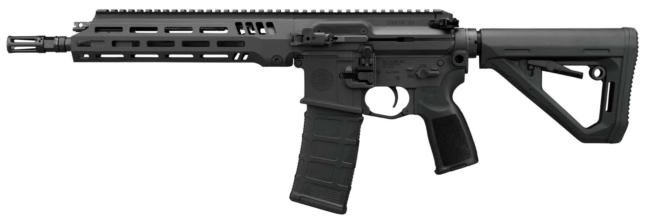 SIG 516 G3 5.56 SBR 11.5 BLK TELE STOCK 30R