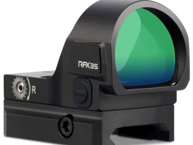 VIRIDIAN RFX35 1X22 BLK MICRO GREEN DOT RMR